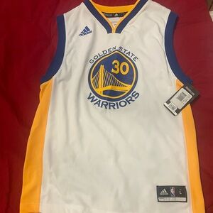 Golden State Warriors White Jersey